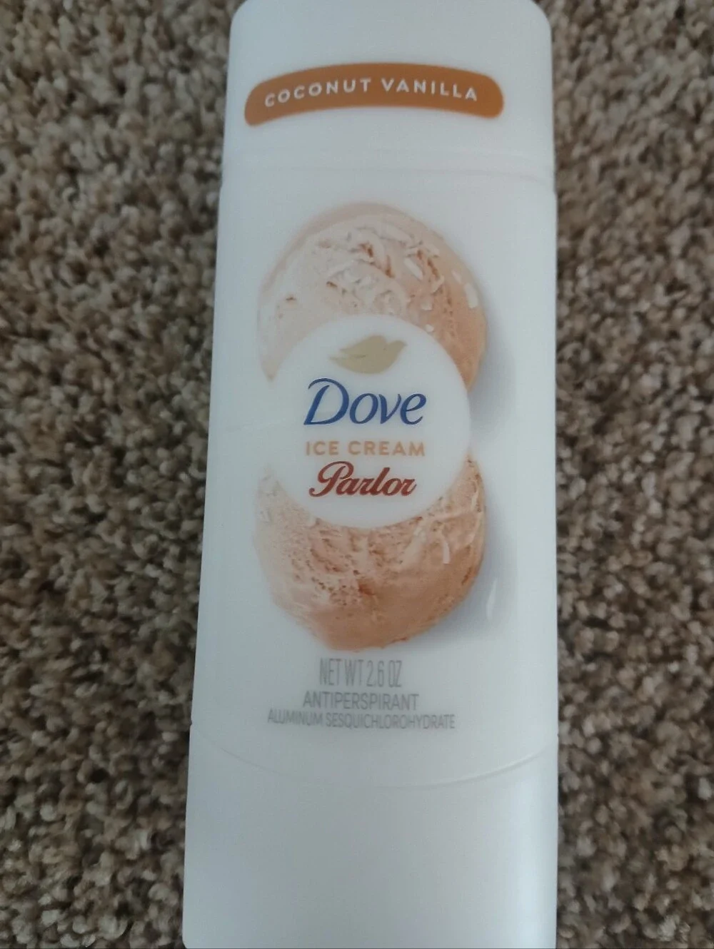 Dove Limited Edition Ice Cream Parlor Coconut Vanilla Body Wash and Deodorant